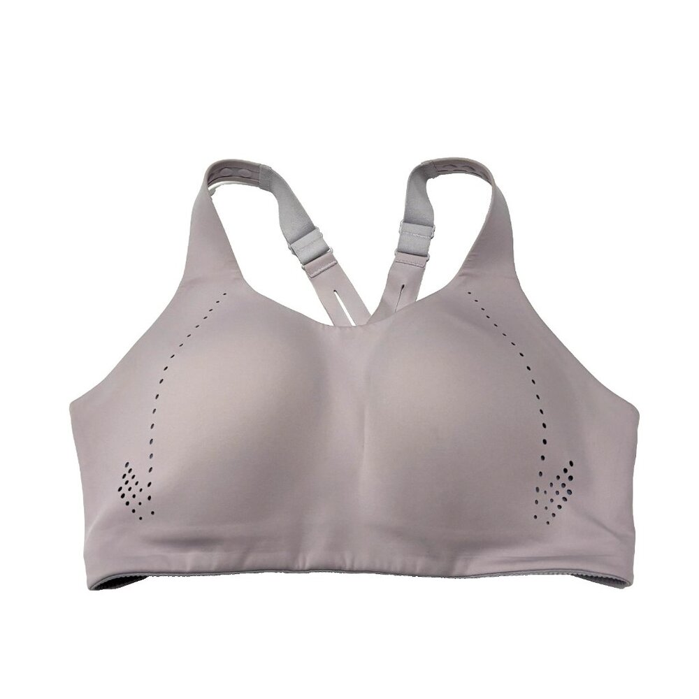 Lululemon AirSupport Bra 36DD Light Pink Running Comfort Yoga Activewear